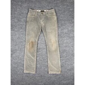 Vintage Y2K Split Skateboards Corduroy Straight Fit Pants Size 31 Gray - Rasta
